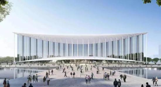 多图曝光|奥体中心、丝路国际会展中心雏形已