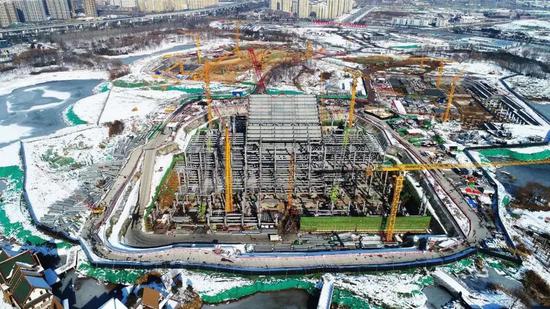 全运会主会场雏形已现，西安奥体中心最新进度曝光!