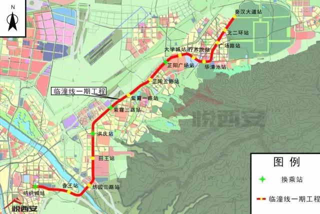 西安纺织城地铁出口平面图