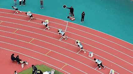 高中男子组4x100米接力赛