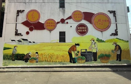 墙绘美化成果