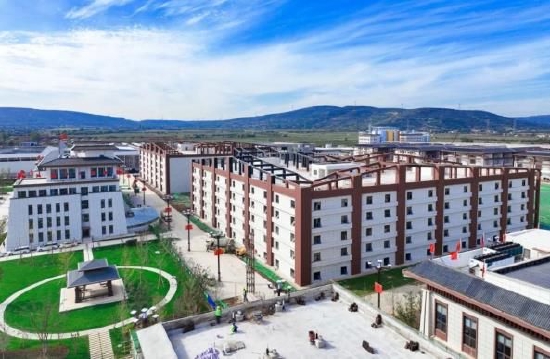 柳林酒业集团新厂区鸟瞰图