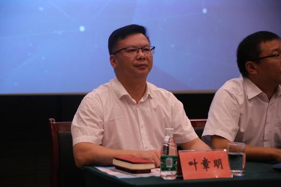 福建博思公司高級副總裁葉章明