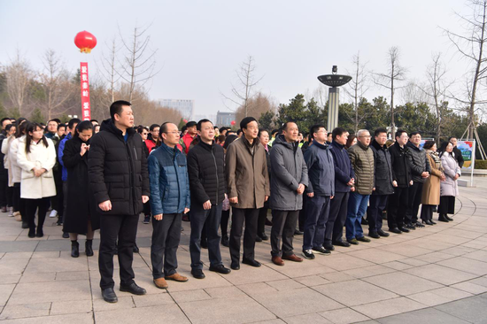 西安航天基地“爱我秦岭 航天助力”主题宣传活动现场