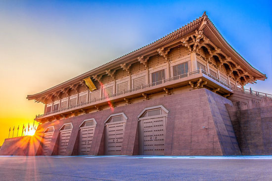 ▲大明宫国家遗址公园