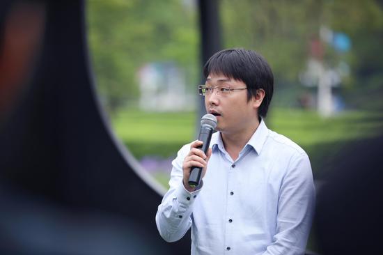 曲江书城市场营销部经理樊峥致辞