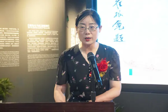 西安中国书法博物馆副馆长杨燕致欢迎辞