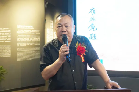 西安美术学院中国画学院院长刘西洁致辞