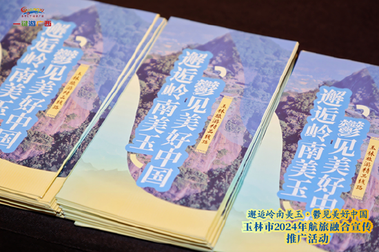 “邂逅岭南美玉·鬱见美好中国”玉林市2024年航旅融合宣传推广活动现场