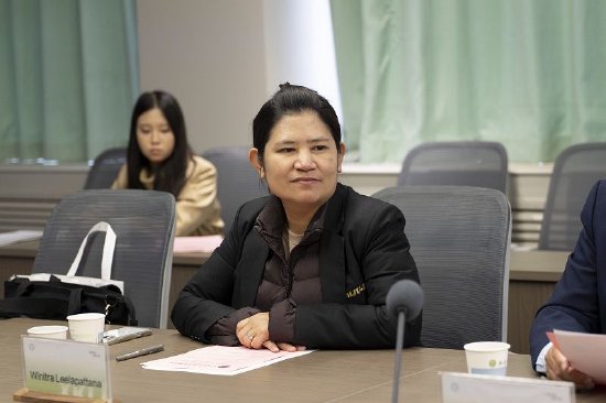 泰国梅州大学国际学院副院长 Winitra Leelapattana