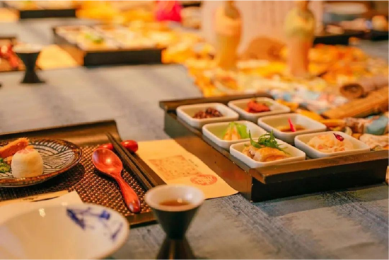 在古寨,品味田园乡村美食