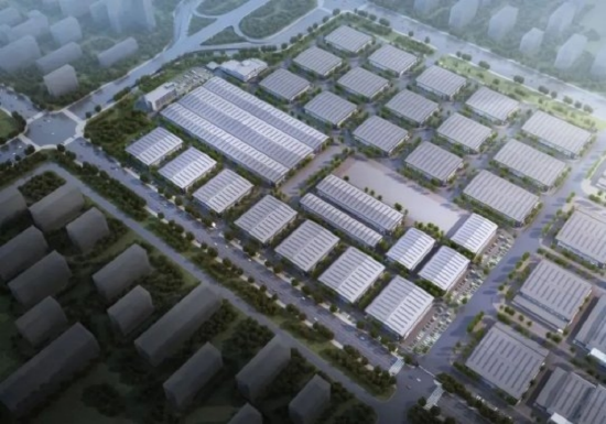 丝路轨道交通产业园效果图