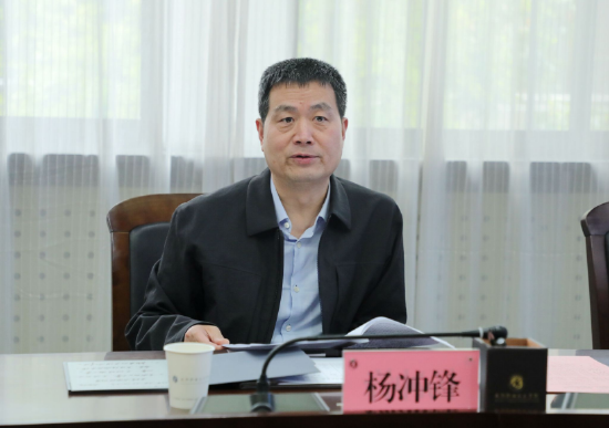 咸阳市委科技工委书记、市科技局局长杨冲锋