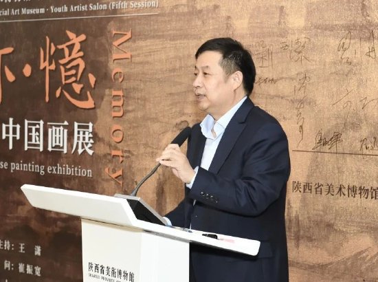 陕西省美术博物馆馆长王潇致欢迎辞
