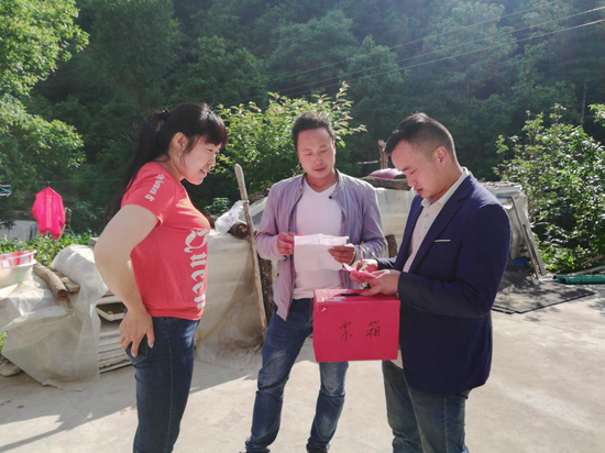 留坝县江口镇元树村召开村委会换届选举大会