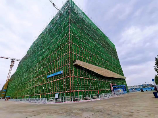 西安融创冰雪世界建造现场