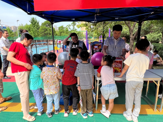 “责任彩票进社区 体彩公益小课堂”活动