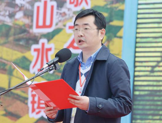 江油市政府副市长黄庆华致辞