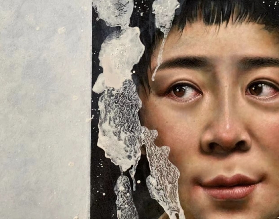 《人间霓裳》 布面油画&nbsp; 45x50cm