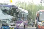 兩中巴車迎面相撞 車內(nèi)20多人不同程度受傷