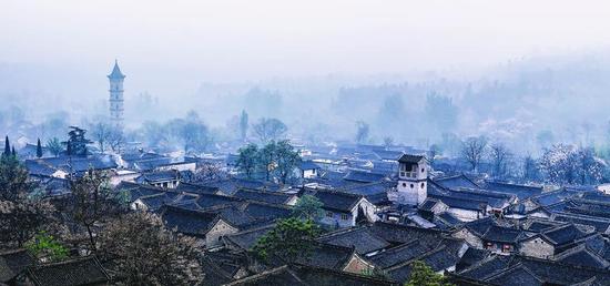 黨家村全景