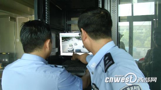 漢中交警用不到一天時間就找到藏匿肇事車