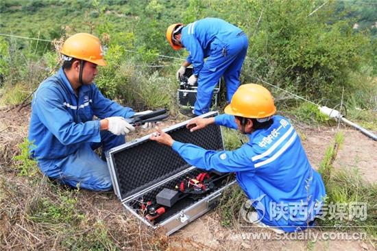 银西高铁开始临电工程施工 无人机助力