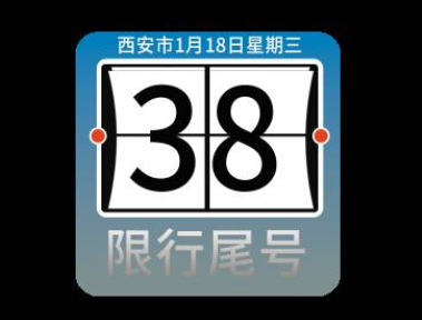 西安周三限行机动车尾号3和8 空气持续污染