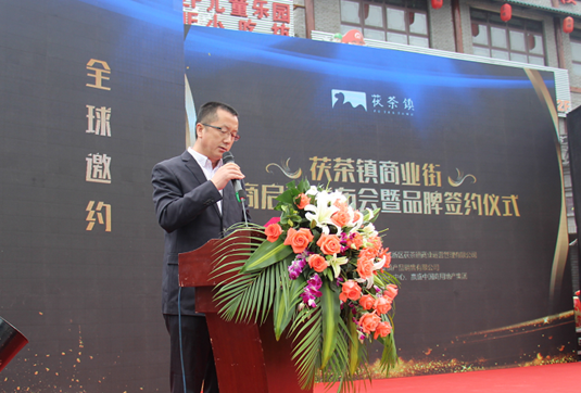 西咸新区茯茶镇文化产业集团有限公司副总经理徐军怀