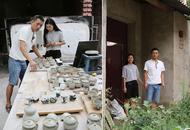 美院毕业小夫妻租农家院开陶坊