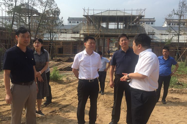 长安区委书记杨建强调研太乙·长安道项目建设进展情况