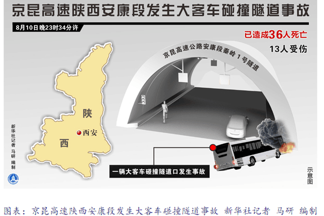 娄勤俭对西汉高速重大交通事故作指示 胡和平赶赴现场