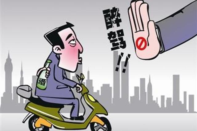 男子深夜无证醉驾摩托车 出事故被拘3个月