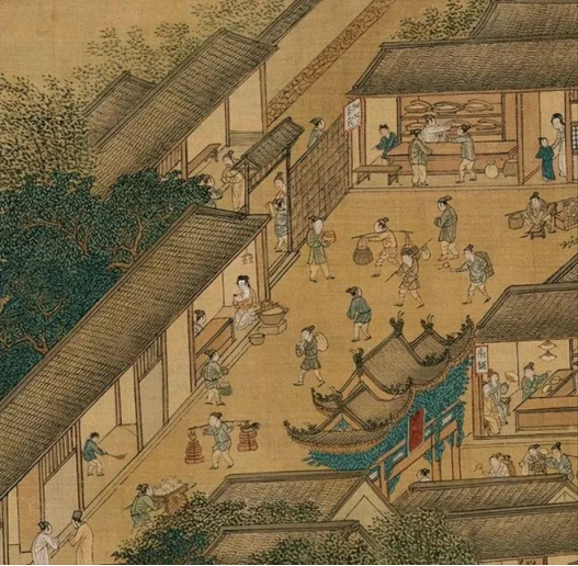 《清明上河图》(局部)