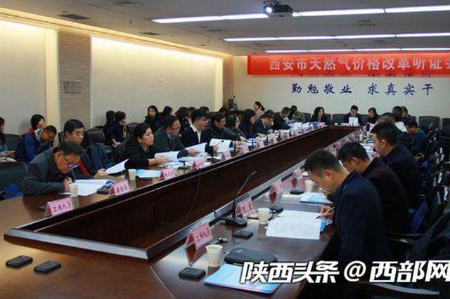 西安天然气价格改革听证会召开 22人同意方案二