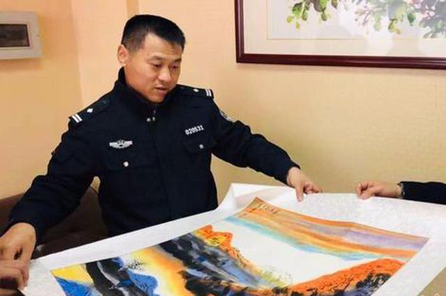 西安老人买20万字画后认为不合理 民警帮其成功退款