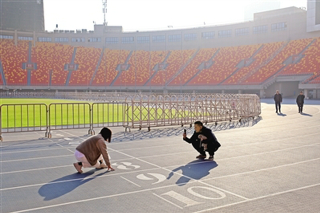 陕西省体育场免费对外开放 市民又多了一处锻炼场所