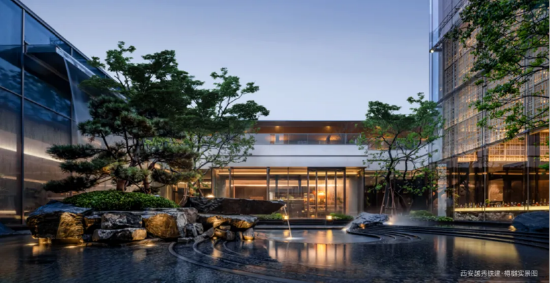 西安越秀铁建·樽樾实景图