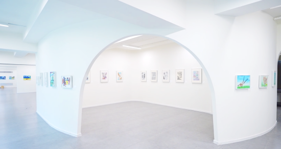 艾多思儿童美术馆北D负一层展厅部分