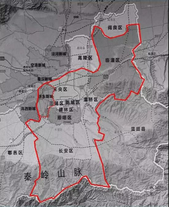 西安主城区gdp高_西安2020主城区规划图