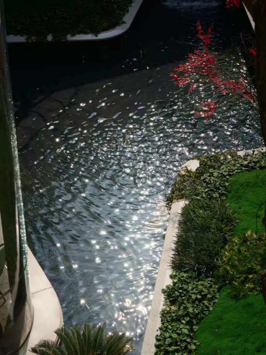 招商林屿缦岛下沉式庭院实拍图