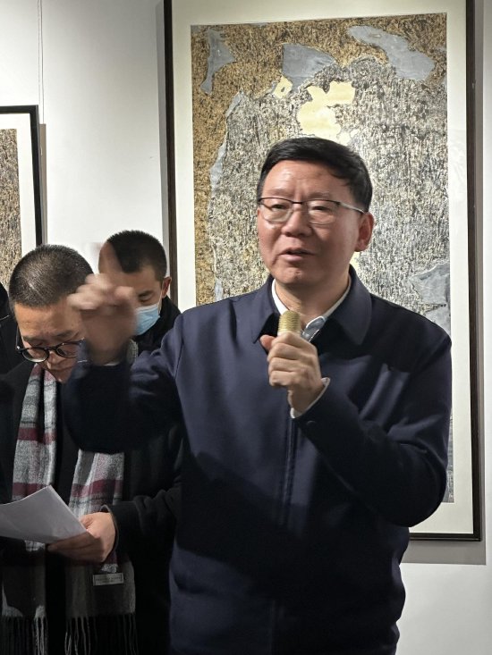 哲理画家王家春发言
