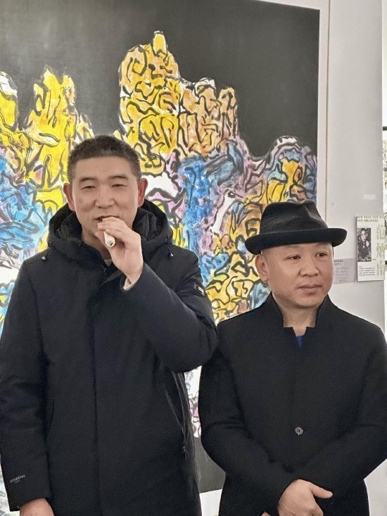 艺术家姜鹤发言