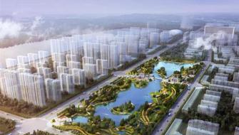 神木濱河水體景觀公園9月底開園