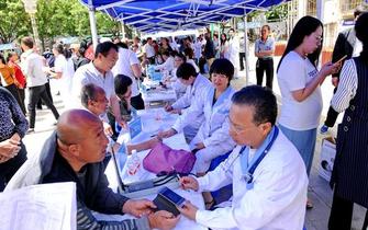 “感恩群眾、回報(bào)社會”專家義診送健康