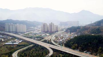 陕西柞水至山阳高速公路即将通车