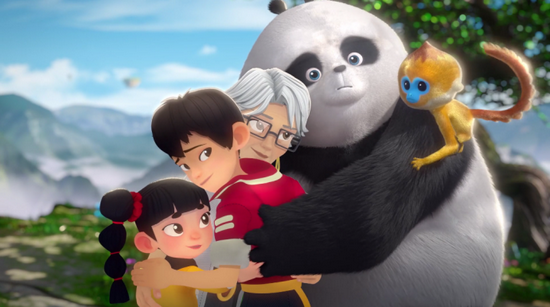 原创IP动画短片《奇迹》剧照 供图 丝路欢乐世界