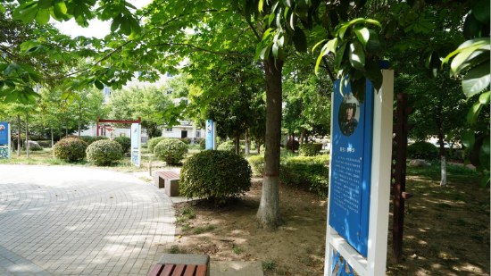 图|红旗社区的双拥文化广场