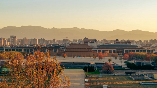 大明宫国家遗址公园实拍图