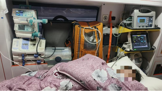 小李在转运车途中